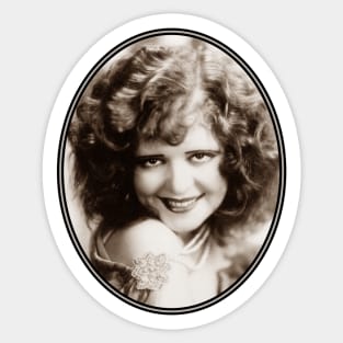 Clara Bow: The Personification of the Roaring Twenties Sticker